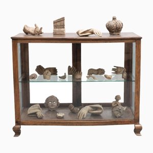 Expositor escultural Cabinet of Curiosities, años 50