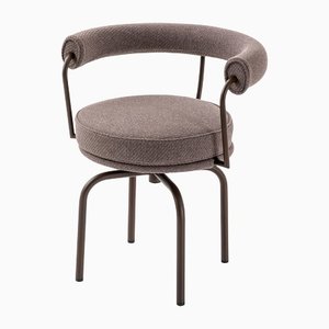 Lc7 Outdoors Textured Mud Chair by Charlotte Perriand for Cassina