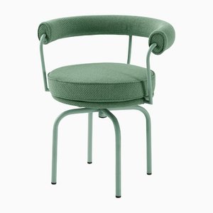Outdoors Green Lc7 Chair by Charlotte Perriand for Cassina