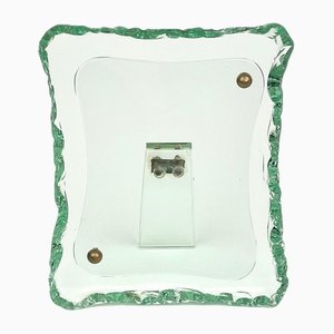 Green Glass Picture Frame from Fontana Arte, Italy, 1950s