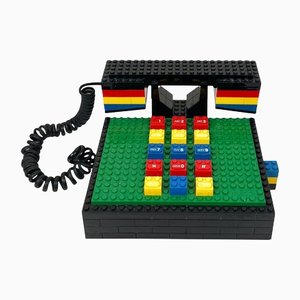 Postmodern Lego Telephone Phone from Tyco