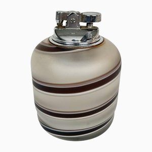 Murano Glass Table Lighter by Tommaso Barbi, Italy, 1970s