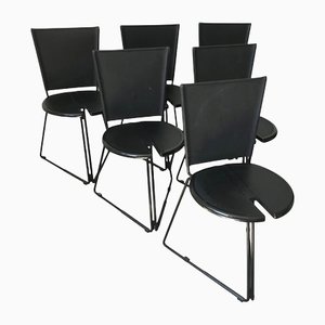 Chairs by Gaspare Cairoli for Seccose, 1985, Set of 6