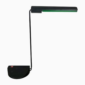 Green Black Table Desk Lamp by Barbieri & Marianelli for Tronconi, Italy, 1982