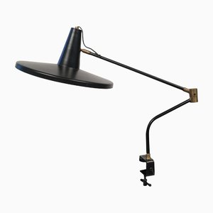 Large Mid-Century Modern Adjustable Articulated Desk Lamp