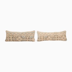 Turkish Oushak Rug Pillow Covers from Vintage Pillow Store Contemporary, Set of 2