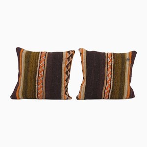 Fundas de cojín Kilim vintage. Juego de 2