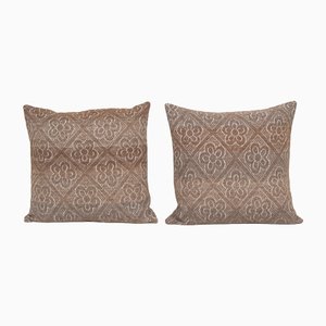 Coussins Kilim Vintage Géométriques Tissés à la Main de Vintage Pillow Store Contemporary, Set de 2