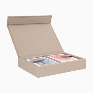 Leather Playing Cards Holder