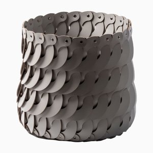 Cestino Alicante piccolo in pelle