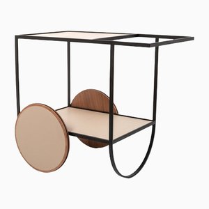 Carrello da portata magenta