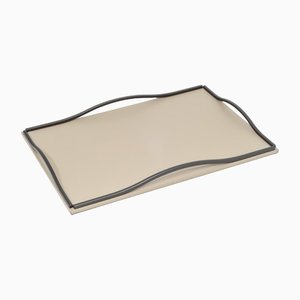 Leather Wave Tray