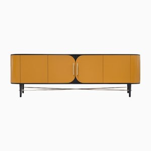 Azure Sideboard in Black and Camel
