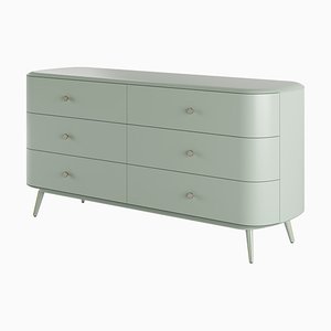 Oxford Chest of Drawers in Soft Green