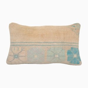 Long Mid-Century Wool Oushak Pillow Cover from Vintage Pillow Store Contemporary