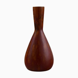 Vase aus glasierter Keramik von Carl Harry Stålhane für Rörstrand