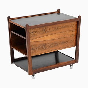 Chariot de Bar Mid-Century Scandinave par Rolf Hesland