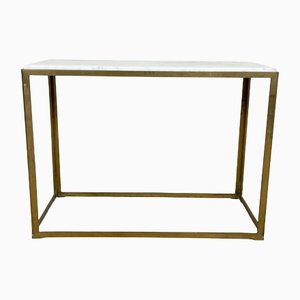 Table Console Mid-Century en Marbre