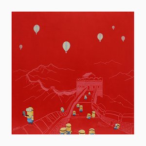 Jia Yuan-Hua, Sightseeing No.8, 2021, óleo sobre lienzo