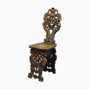 Italienischer Stuhl im Renaissance Stil, 1860