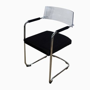 20th Century Chrome Metal Office Chair