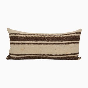 Ethnic Wool Turkish Lumbar Kilim Cushion Cover