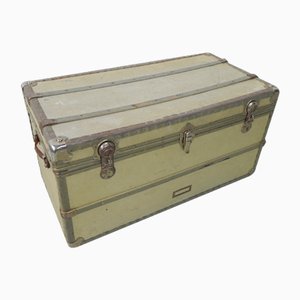 Vintage Aluminum Clad Chest