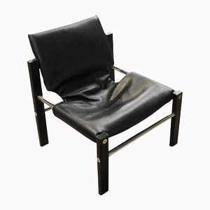 Teak Upholstered Low Easy Chair by Maurice Burke for Arkana, UK, 1970s