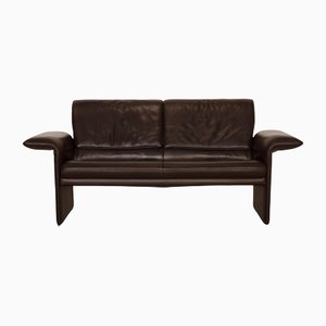 Dark Brown Leather JR 2750 Two-Seater Couch from Jori