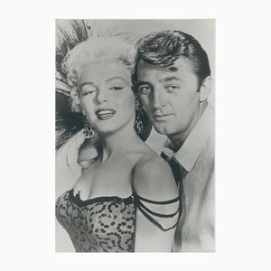 Robert Mitchum und Marilyn Monroe in River of No Return, 1954, Fotografie