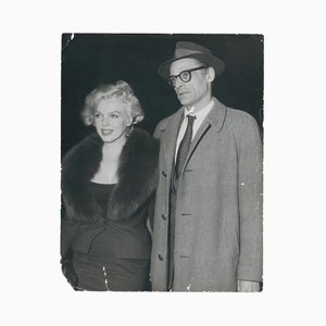 Marilyn Monroe et Arthur Miller, 1956, Photographie