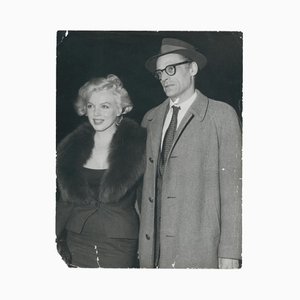 Marilyn Monroe und Arthur Miller, 1956, Fotografie