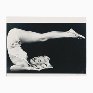 Fotografía de Marilyn posando en el estudio, años 50