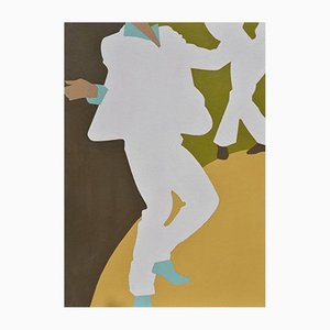 Dance N°1, Acrylic on Paper