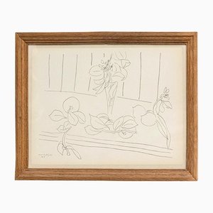 After Henri Matisse, Lithograph Reproduction, Framed
