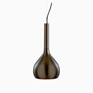 Suspension Fort Lysic Bronze Light by Angelets and Ruzza for Oluce