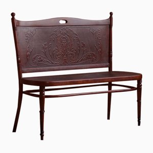 Bentwood Bench Attributed to Jacob and Josef Kohn, Early 20th Century