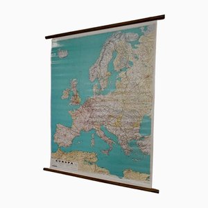 Mappa geografica vintage dell'Europa