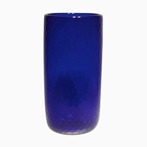 Foscarini Cobalt Blue Ballotton Vase from Murano Glam