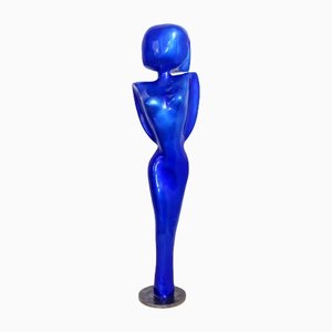 Scultura modernista di una donna, anni '80