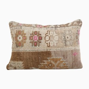 Vintage Anatolian Muted Tan Lumbar Pillow Cover