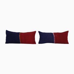 Vintage Boho Pillow Kilim Pillow Covers, Set of 2