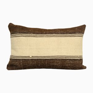 Vintage Turkish Hemp Kilim Pillow