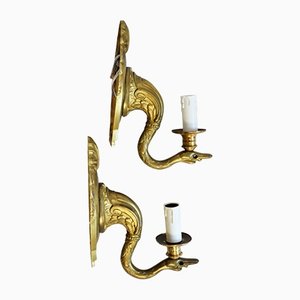 Empire Wall Lamps, Set of 2