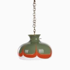 Spage Age Hängelampe aus Muranoglas von Kaiser Leuchten