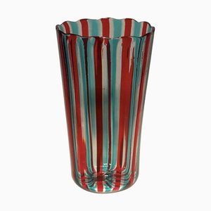 Vase Gritti en Verre de Murano Multicolore de Murano Glam