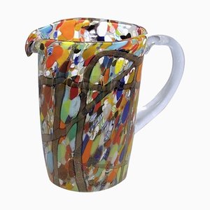 Jarra Serenissima de cristal de Murano multicolor de Murano Glam