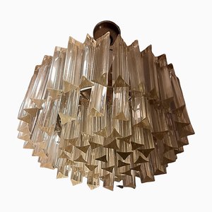 Antique Hand-Cut Crystal Ceiling Lamp