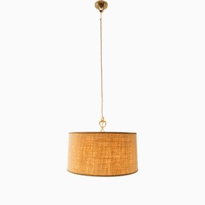 Fabric Color Rope Suspension Light with Gold Silk Cable