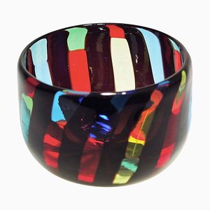 Doge Silva Black Murano Glass Cup from Murano Glam